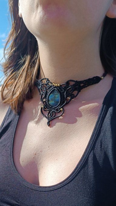 Collier Labradorite "Gaia"